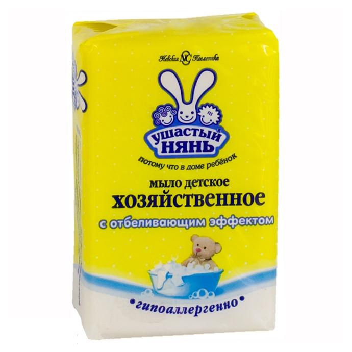 

Ушастый Нянь мыло хозяйственное с отбеливающим эффектом детское 180 г