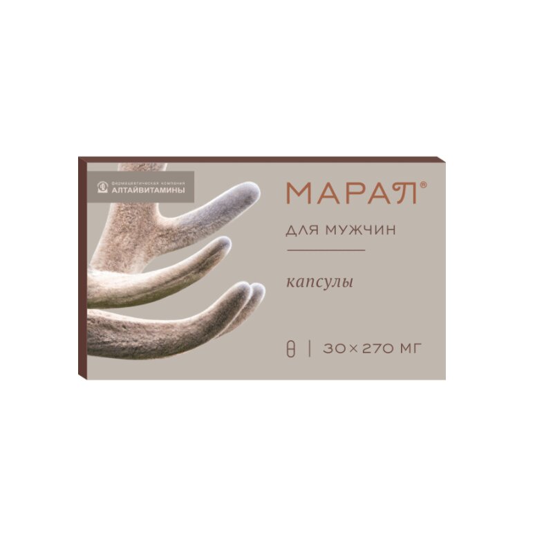 

Марал для мужчин капс.30 шт