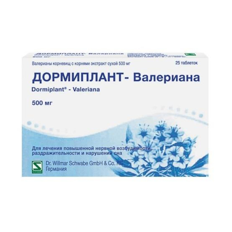 

Дормиплант-Валериана таб.п.п.о.№25