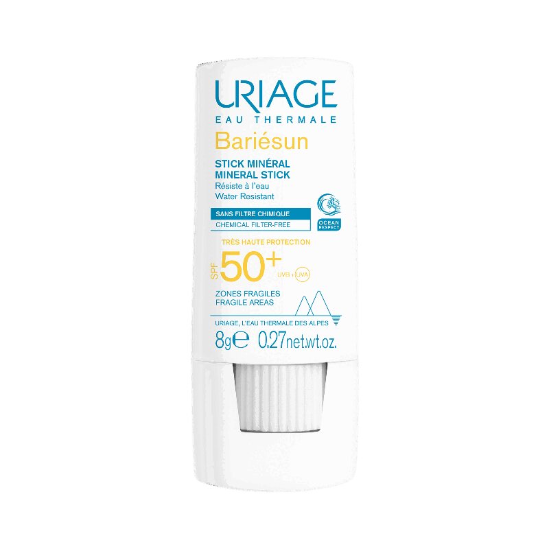 

Uriage Bariésun Минеральный стик для уязвимых зон водостойкий SPF 50+ 8 г