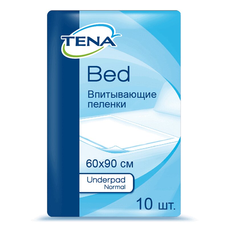 Изображение товара Простыни впитывающие TENA Bed Underpad Normal 60х90 см для медицинского ухода