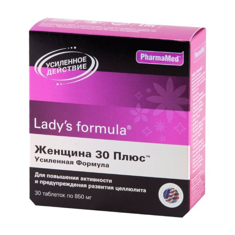 Изображение товара Lady's Formula Женщина 30 Плюс Усиленная Формула 30 таблеток