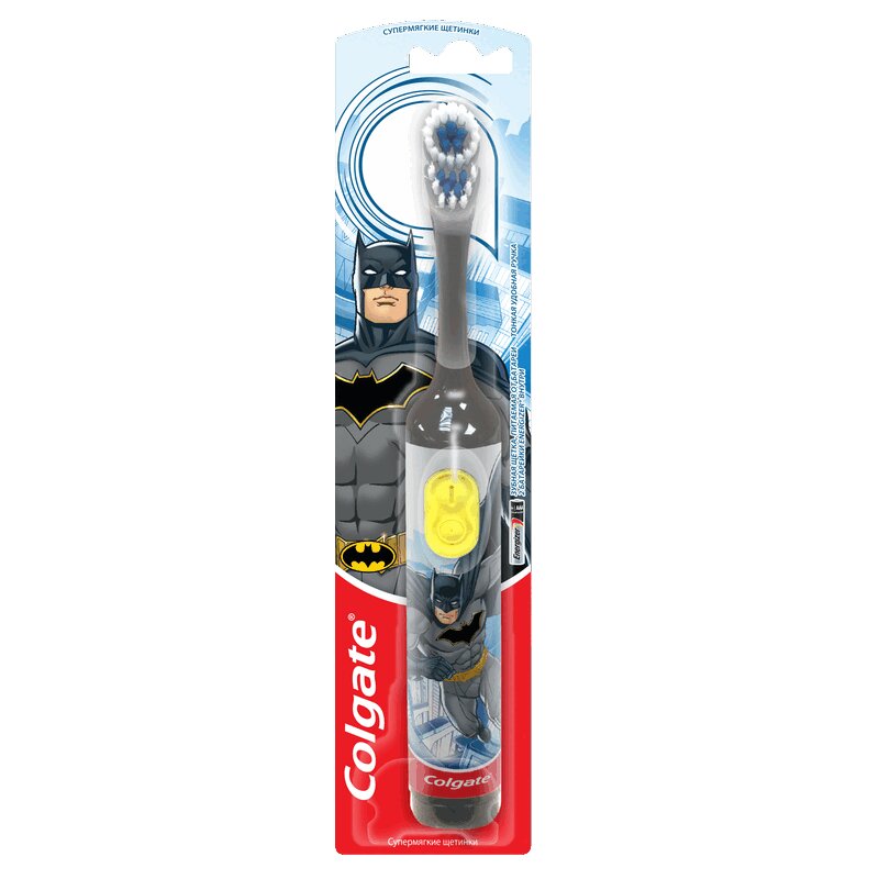 

Colgate Зубная щетка электрическая для детей Супермягкая щетина