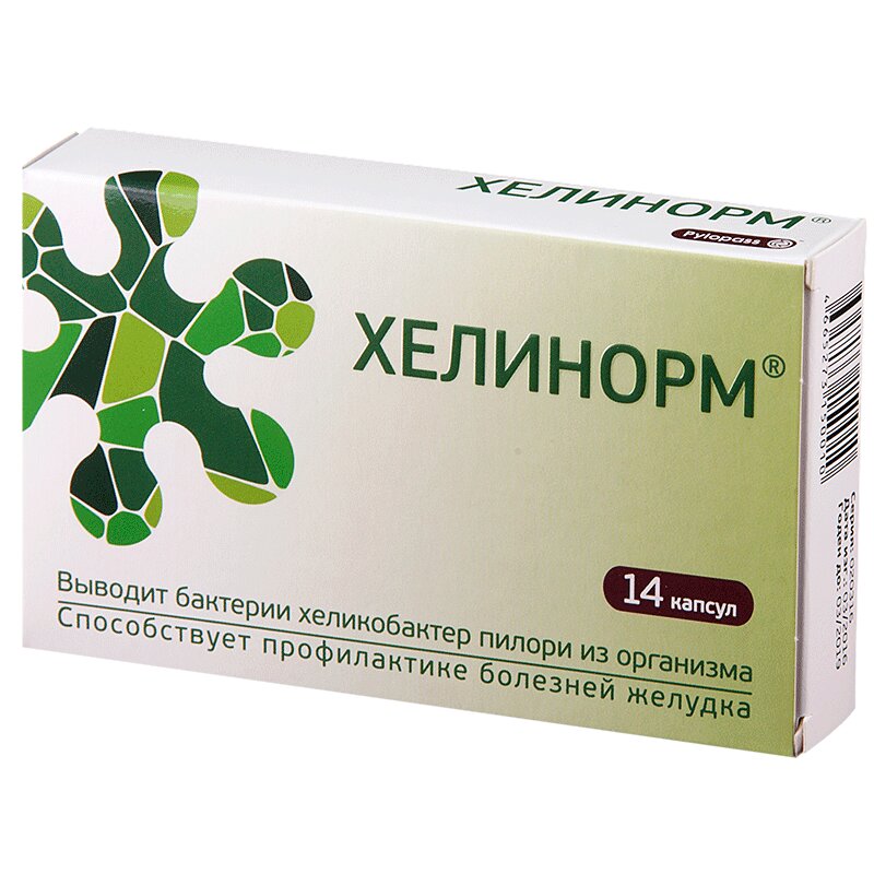 

Хелинорм капсулы 14 шт