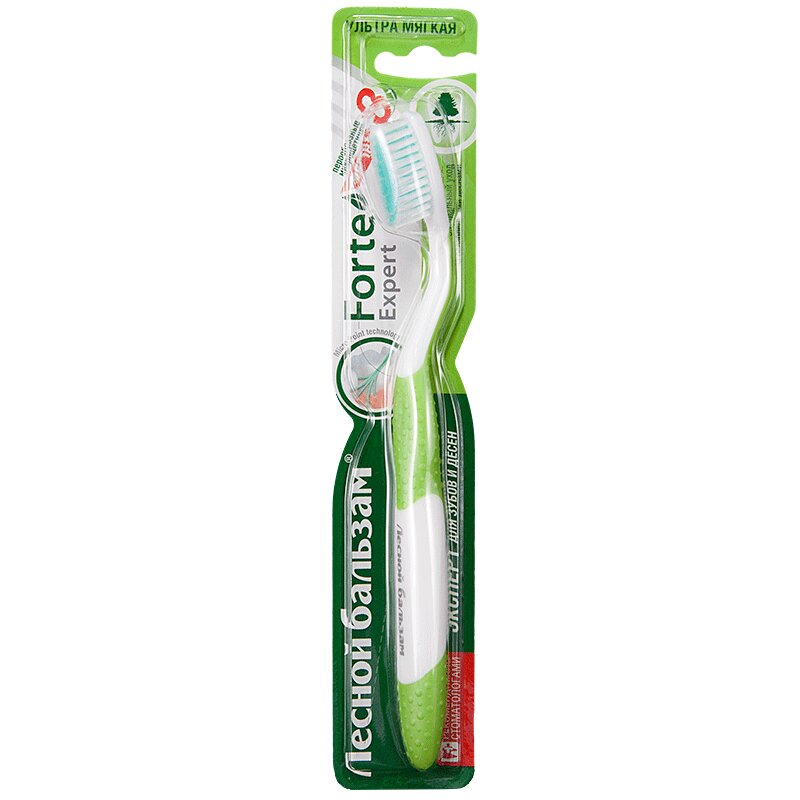 Лесной Бальзам Зубная щетка специальный уход для ослабленных десен/ультрамягкая ультразвуковая зубная щетка emmi dent