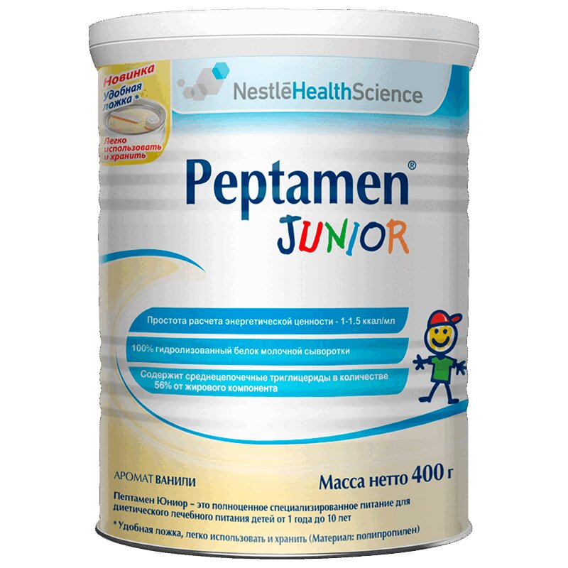 Peptamen Junior смесь для детей от 1 года до 10 лет 400 г