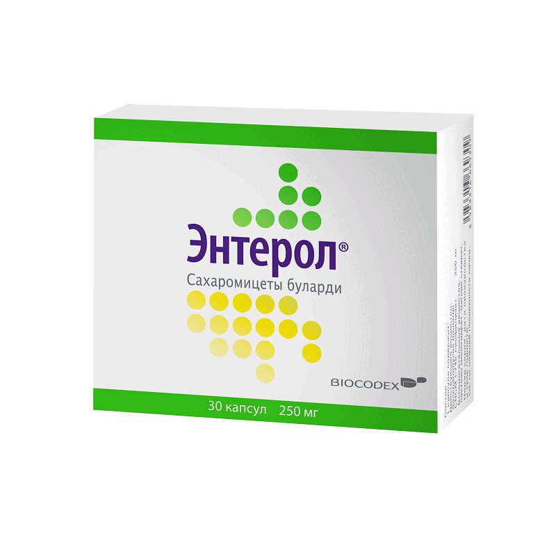 Энтерол капсулы 250 мг блистер 30 шт энтерол капс 250мг 30 блистер