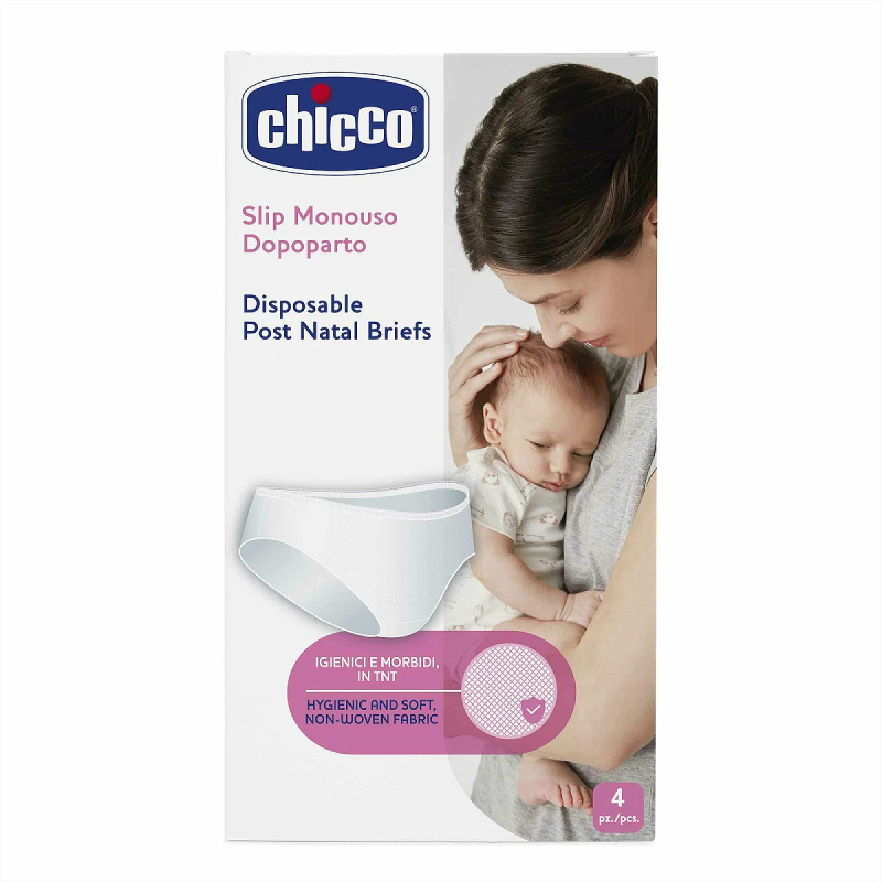 Chicco Трусы послеродовые одноразовые разм.4 4 шт