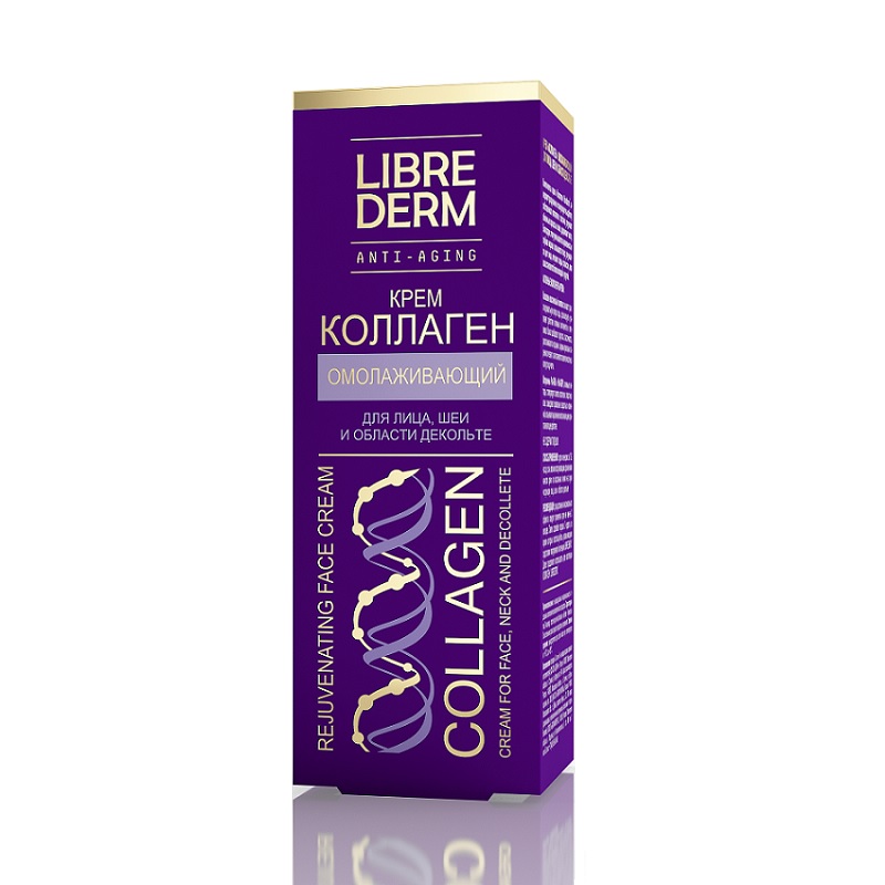 Librederm Коллаген крем для лица, шеи и декольте омолаживающий 50 мл note cosmetique корректирующее средство для лица