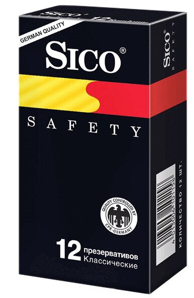 Изображение товара Sico Safety Презервативы классические 12 шт