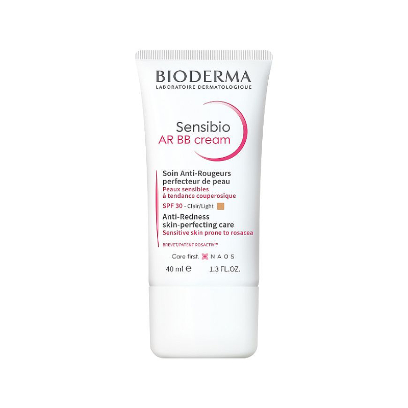 Bioderma Сенсибио AR крем ВВ 40 мл очищающее масло с успокаивающим и увлажняющим действием