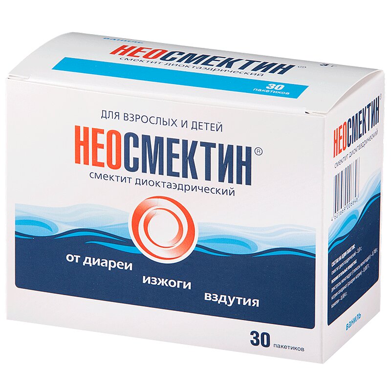 

Неосмектин пор.д/сусп.вн.пак.3г №30 Ваниль