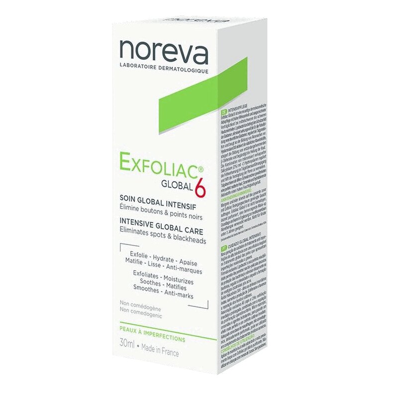 

Noreva Exfoliac Global 6 Крем для лица интенсивный 30 мл