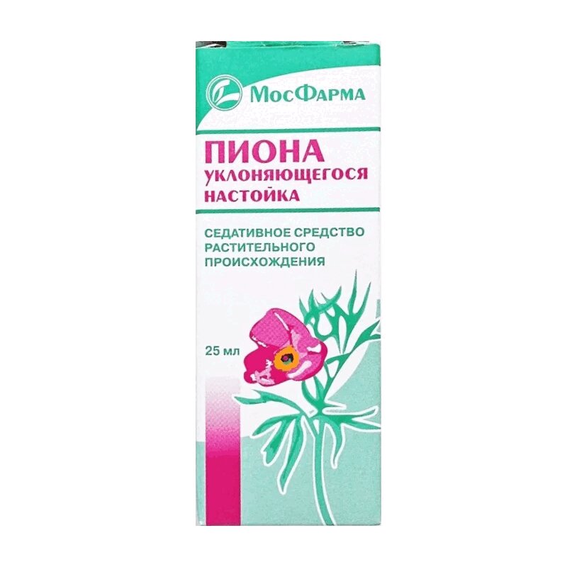 Изображение товара Пиона уклоняющегося настойка 25 мл