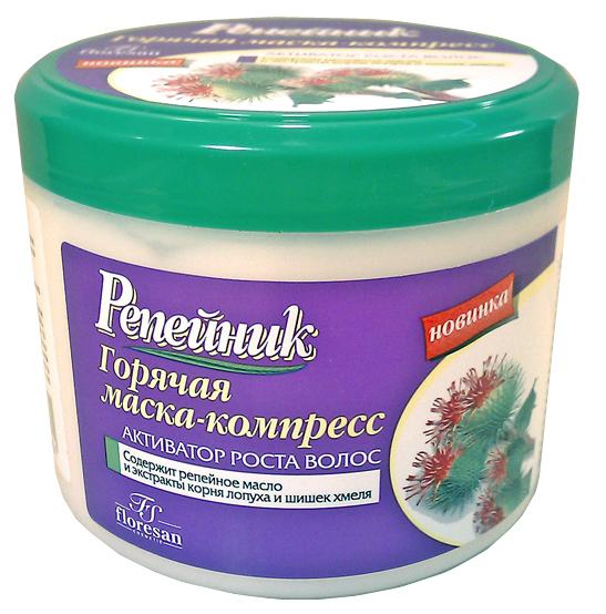 Floresan Маска-компресс активатор роста волос Репейник 450 мл garnier fructis superfood маска для волос 3 в 1 папайя восстанавливающая 390 мл