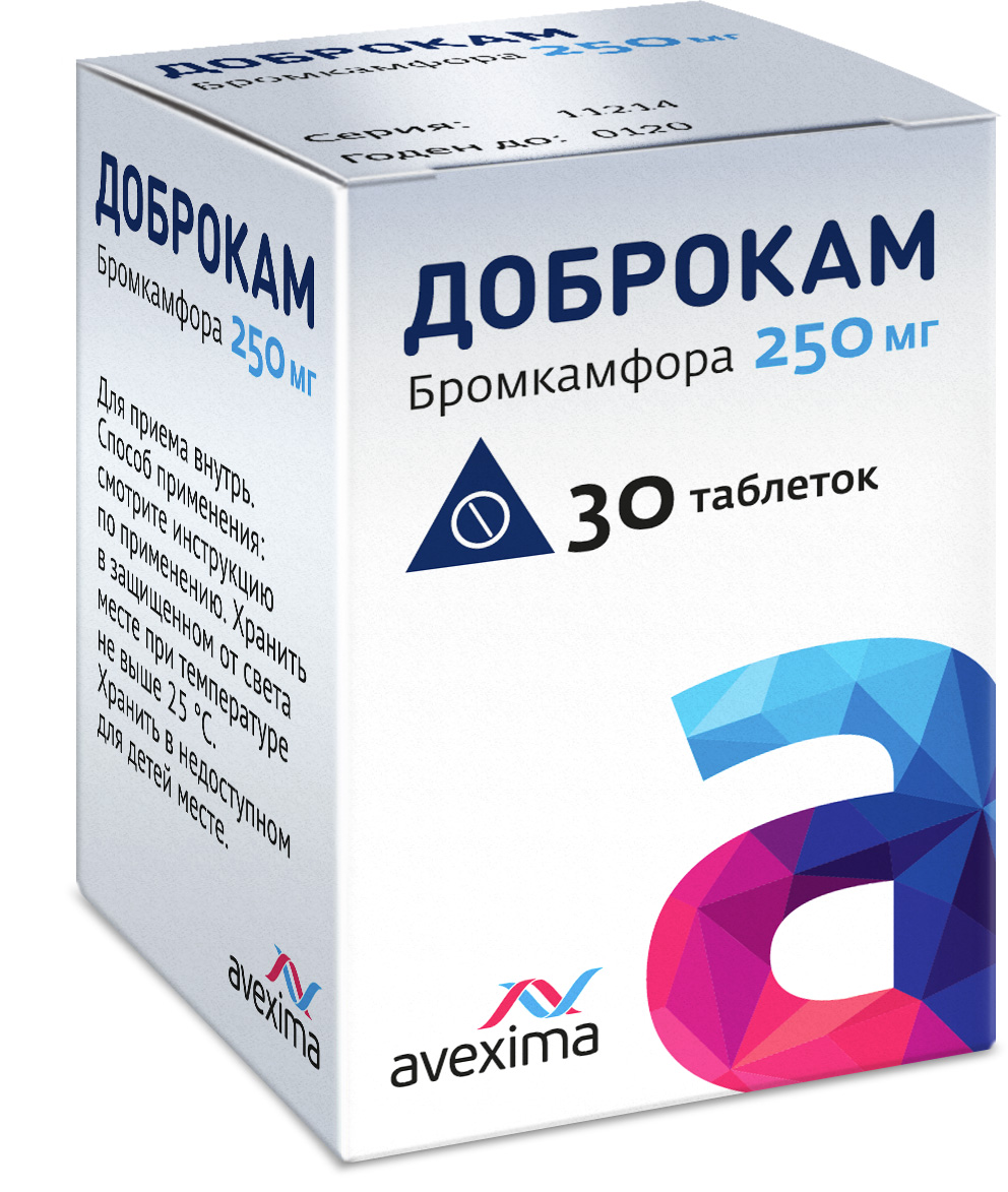 

Доброкам таб. 250мг №30