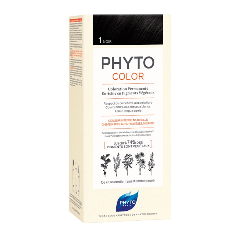 Phytosolba Фитоколор Краска для волос 1 Черный baffy мыльная краска изумрудная 85