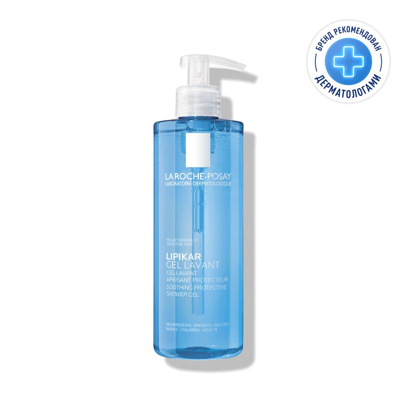 

La Roche-Posay Lipikar Гель для душа успокаивающий для чувствительной кожи детей и взрослых 400 мл