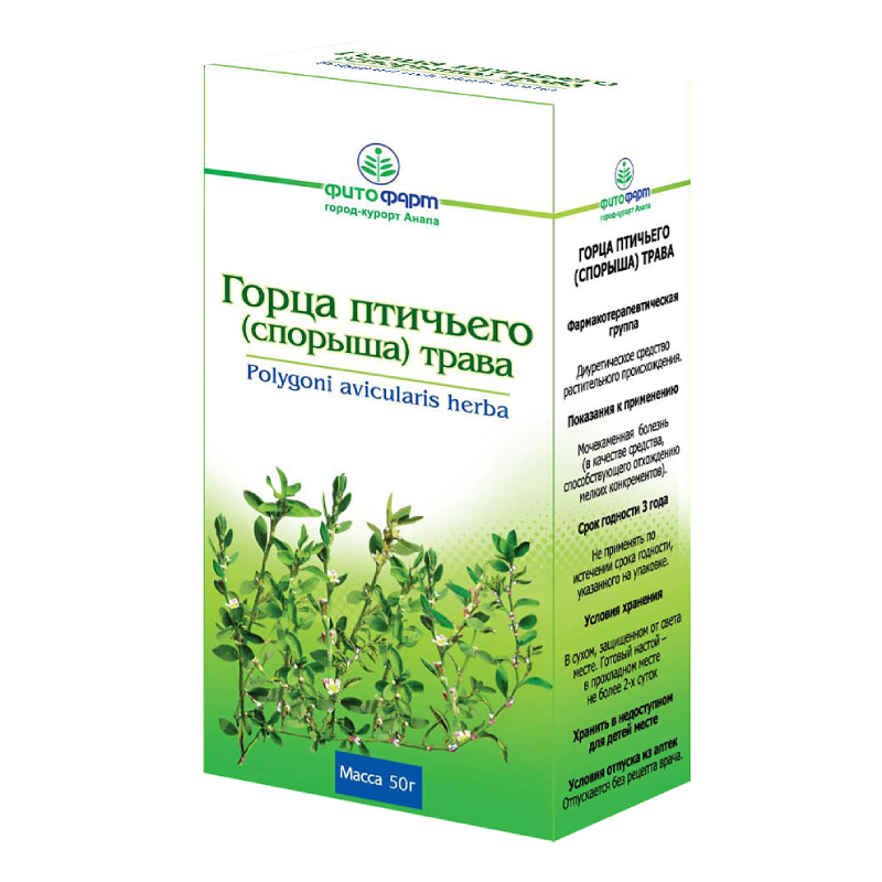 

Горец птичий (спорыш) трава 50 г