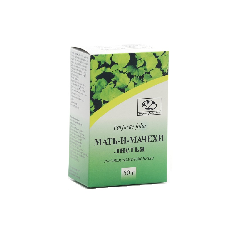 

Мать-и-мачехи листья пачка 50г №1