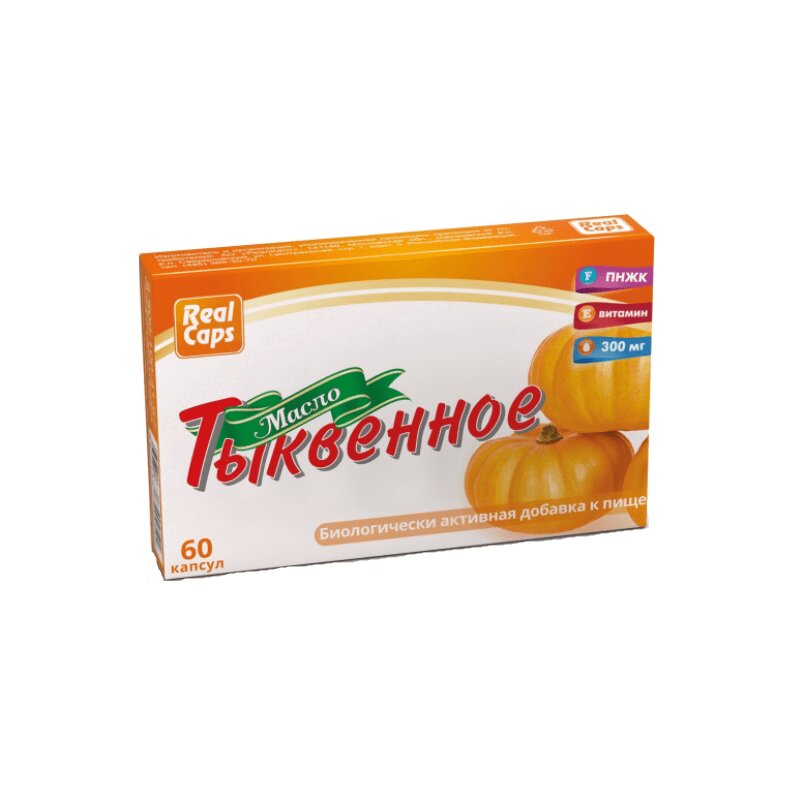 Изображение товара RealCaps Тыквенное масло капсулы 60 шт