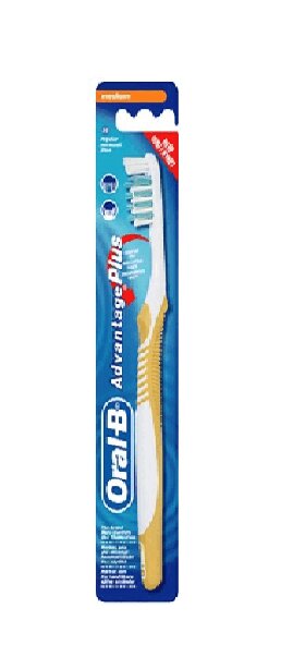 Зубная щетка Oral-B 40 Эдвантеж Плюс медиум 1 шт