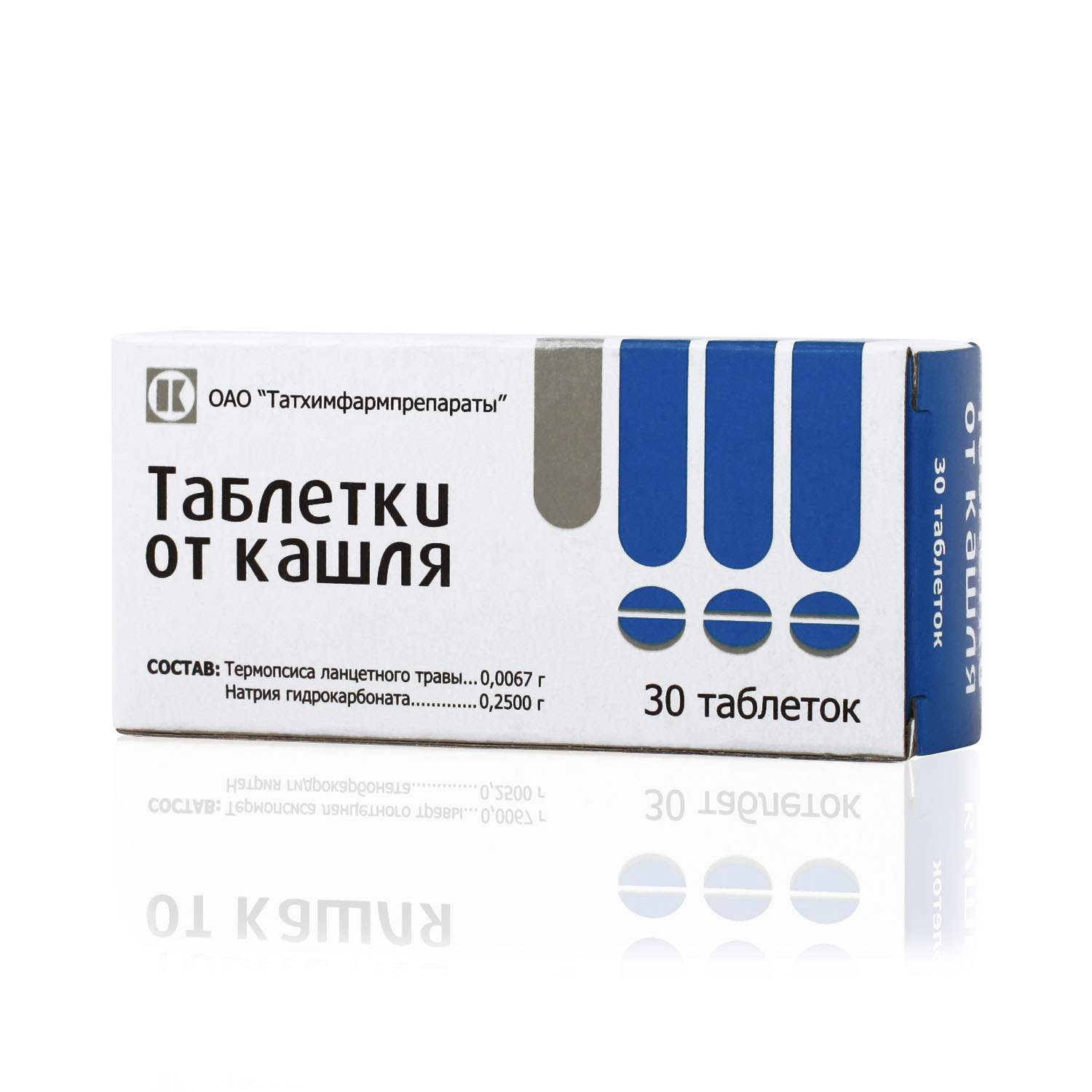 

Таблетки от кашля 30 шт