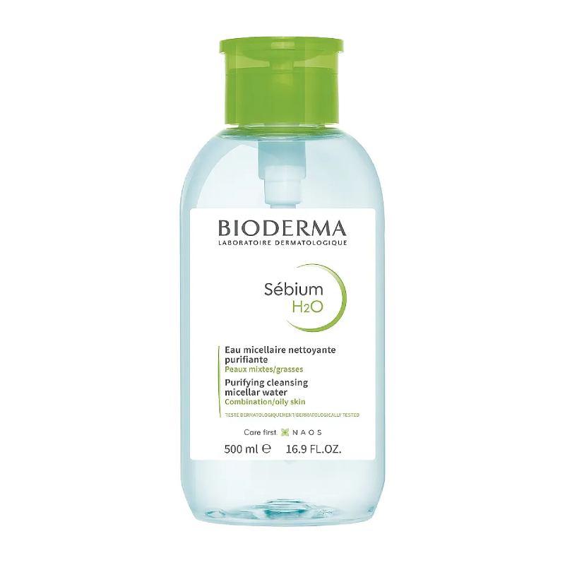 Bioderma Себиум Н2О вода мицеллярная флакон 500 мл fleur musc for her парфюмерная вода 100мл