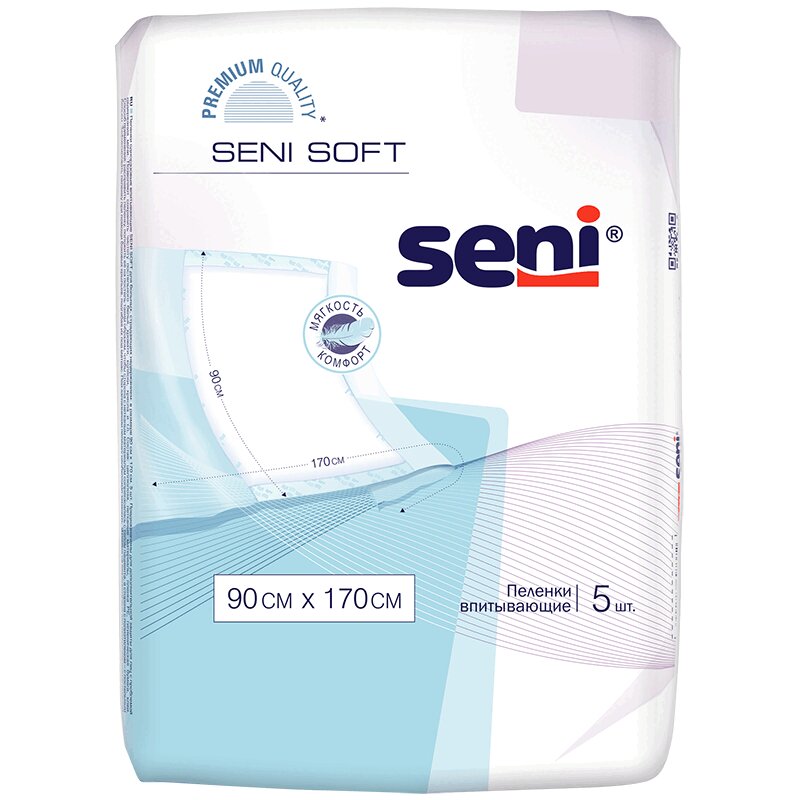 

Пеленка Seni Софт 90 x 170 см 5 шт