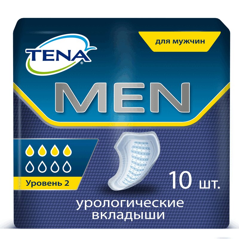 

Прокладки для взрослых урологические Тена Фо Мен уровень 2 10 шт