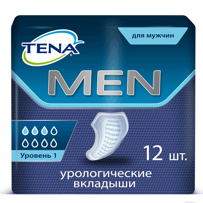 

Тена Актив Фит Фо Мен/Тена Фо Мен Прокладки урологические уровень 1 12 шт