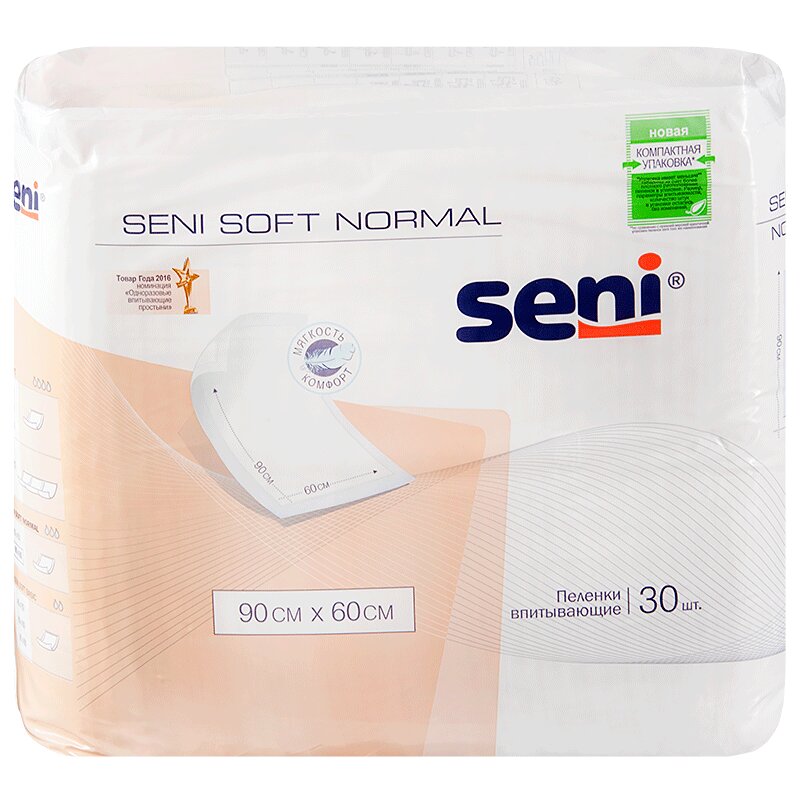

Пеленка Seni Софт Нормал 60 x 90 см 30 шт
