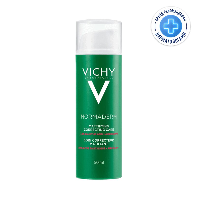 

Vichy Normaderm Крем-уход корректирующий против несовершенств и жирного блеска 50 мл