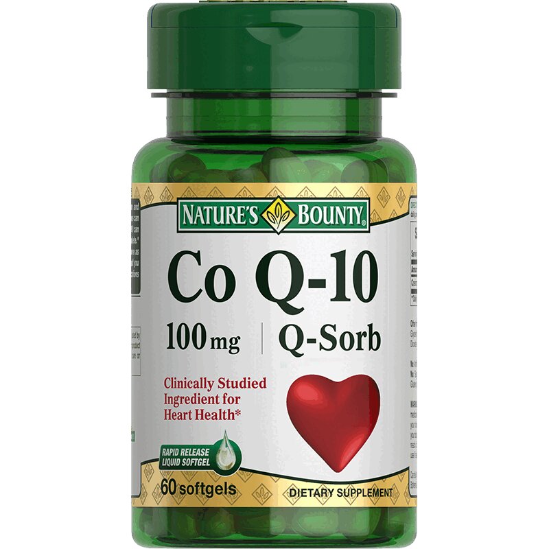 

Nature's Bounty Коэнзим Q10 100 мг капсулы 60 шт