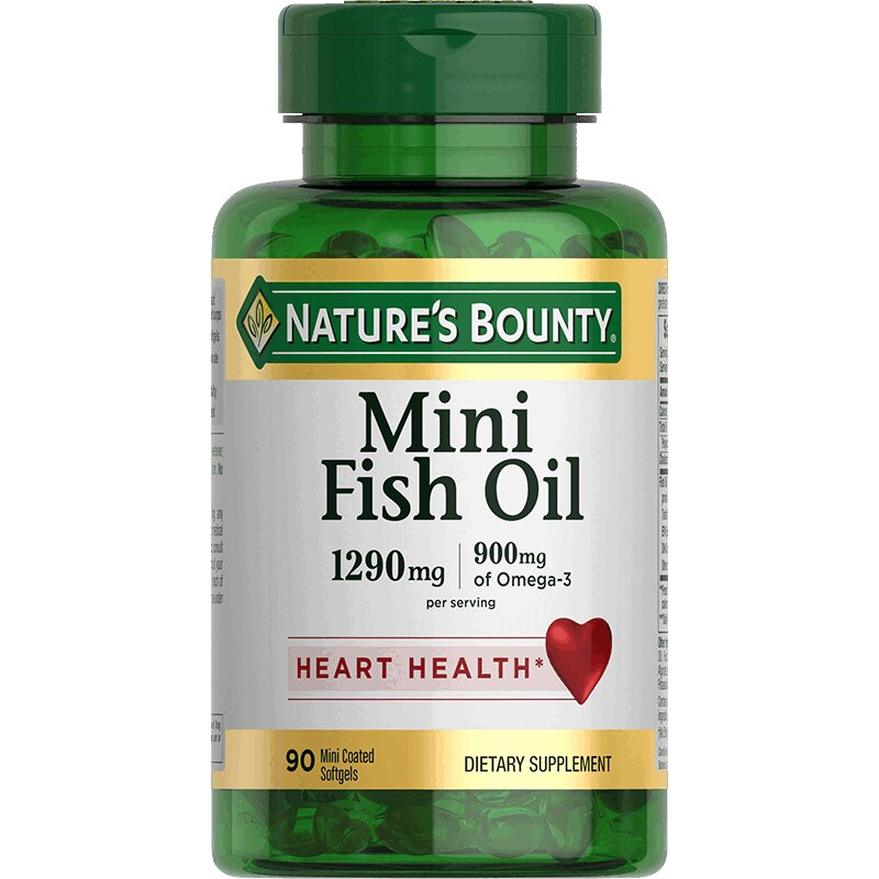 

Nature's Bounty Рыбий жир 900 мг Омега-3 капсулы 90 шт
