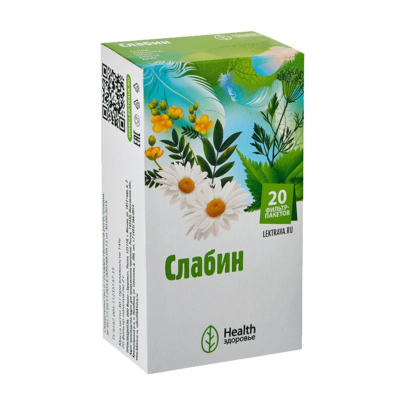 

Слабин фиточай фильтр-пакеты 2 г 20 шт