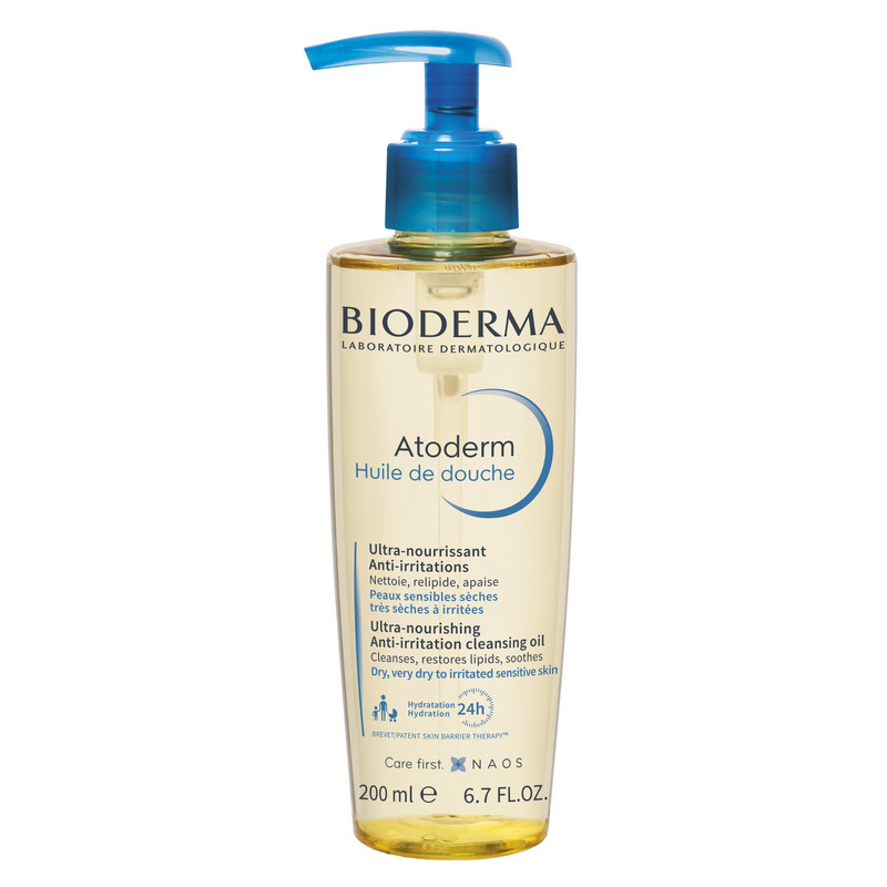 Изображение товара Bioderma Atoderm Масло для душа увлажняющее для сухой чувствительной кожи 200 мл