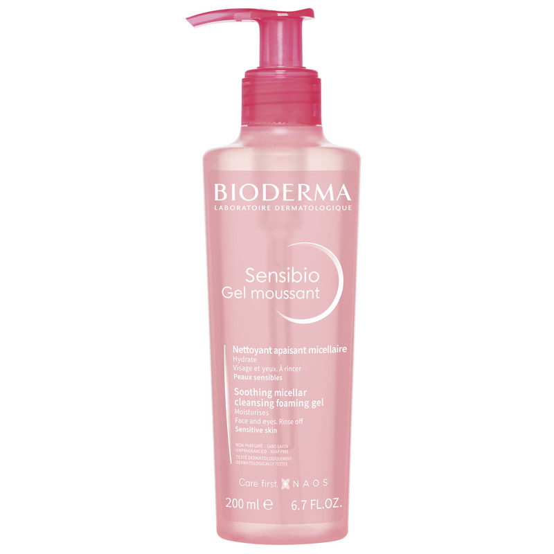 Изображение товара Мицеллярный гель Bioderma Sensibio для чувствительной кожи лица 200 мл