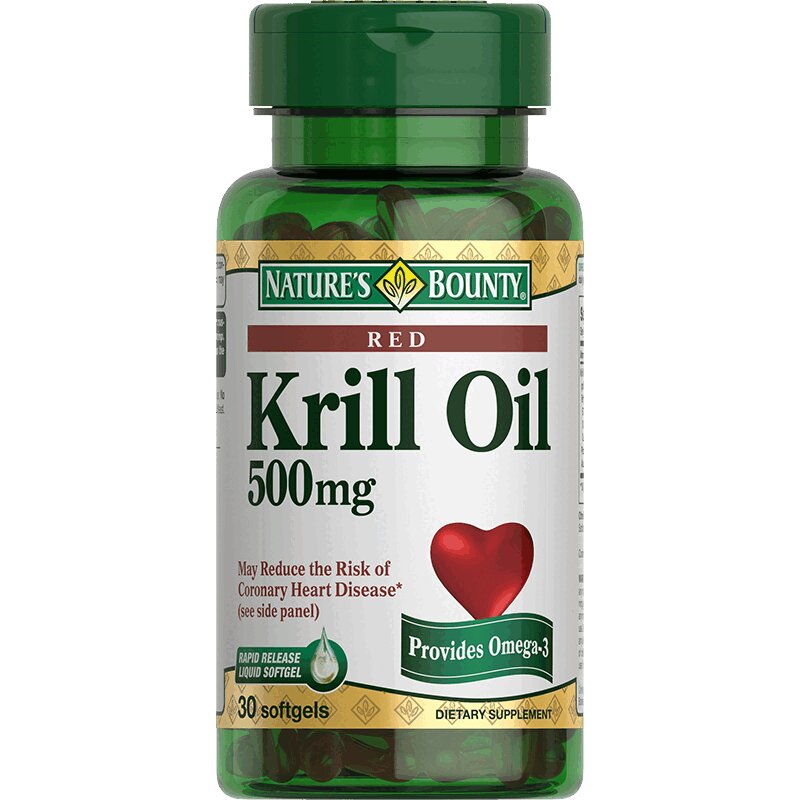 

Nature's Bounty Масло криля 500 мг капсулы 30 шт