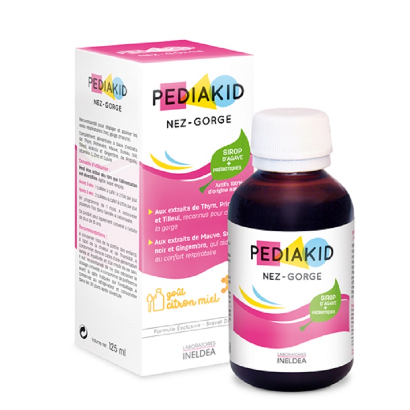 

Pediakid Nez-Gorge сироп Мед-лимон 125 мл