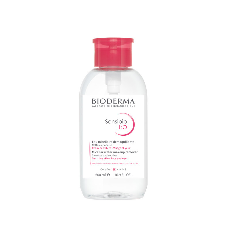 Изображение товара Мицеллярная вода Bioderma Sensibio H2O для чувствительной кожи 500 мл