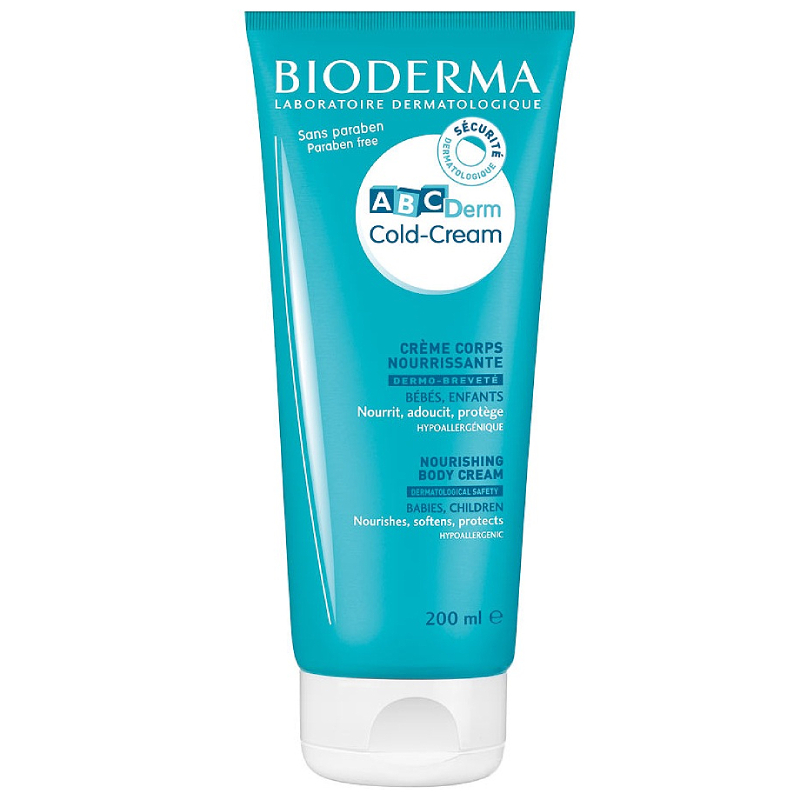 Bioderma АВСДерм Колд крем для тела 200 мл bioteq детская крем пена для ванн лаванда и ромашка успокаивающая 0 750