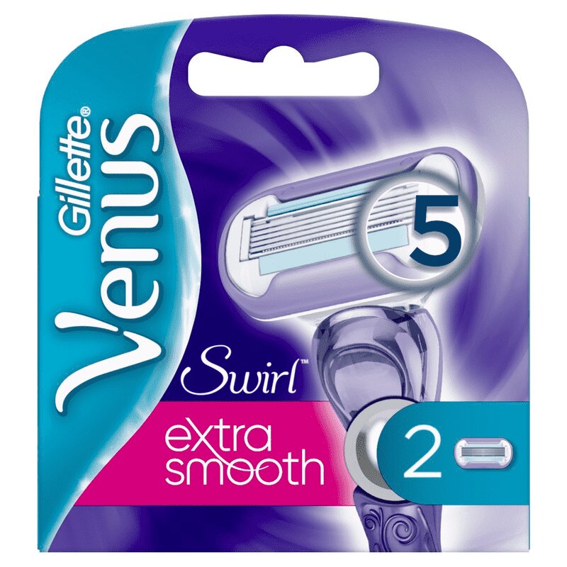 Gillette Венус Свирл Кассета для бритвенного станка 2 шт gillette сменные кассеты для бритья venus divine sensitive