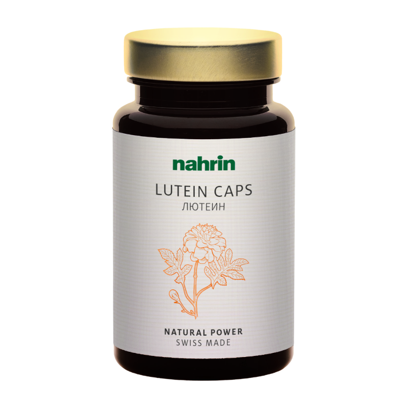 Изображение товара Капсулы для зрения Nahrin Лютеин 60 шт - защита и оздоровление глаз
