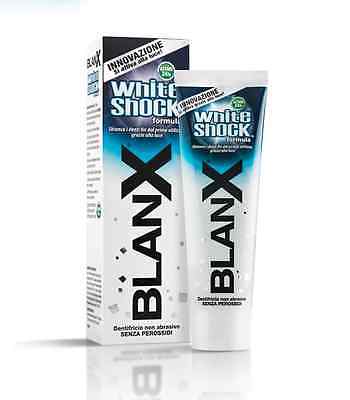 Blanx Вайт Шок Зубная паста 75 мл бланкс экстра вайт зубная паста интенсивно отбеливающая 50мл