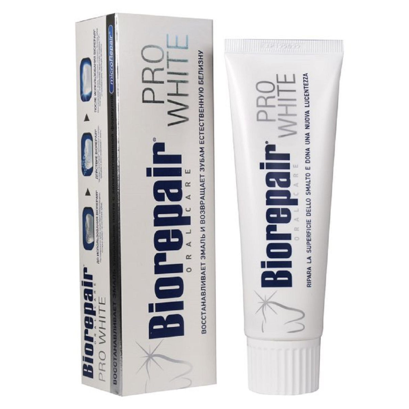 BioRepair  зубная паста отбеливающая 75 мл global white extra whitening отбеливающая зубная паста 30 мл