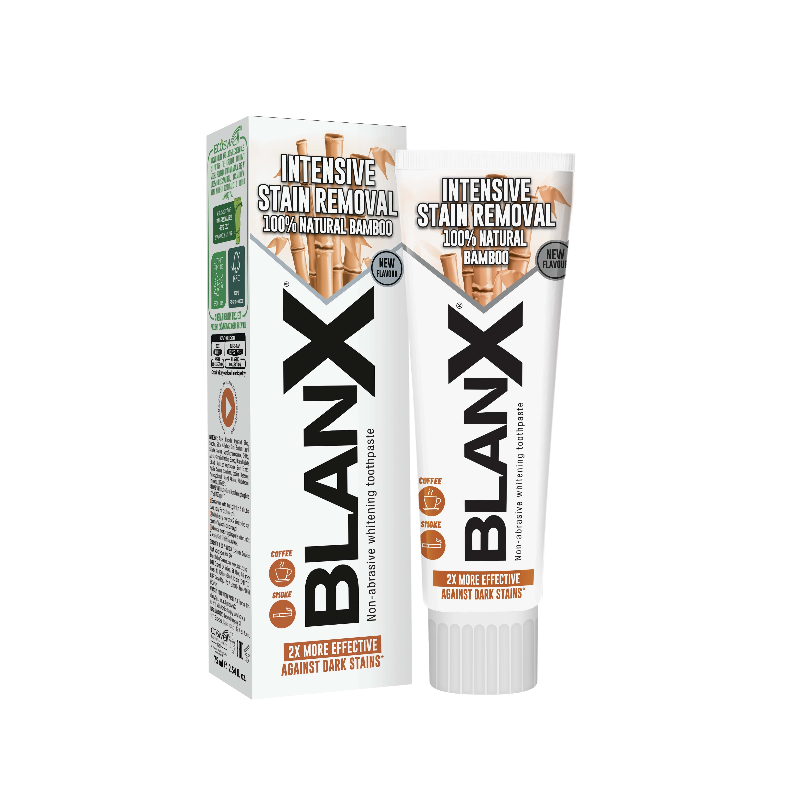 Изображение товара BlanX Intensive Stain Removal зубная паста для удаления пятен отбеливание 75 мл
