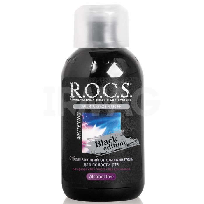 

R.O.C.S. Black Edition Ополаскиватель для полости рта 400 мл