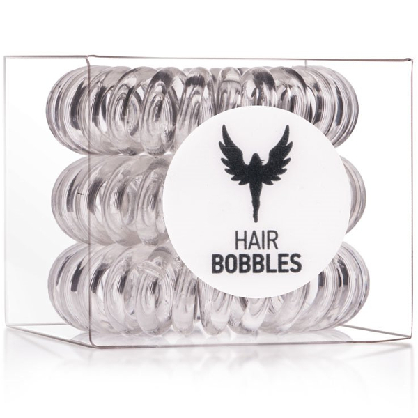 Hair Bobbles резинка для волос прозрачная 3 шт предварительные материалы к теории девушки