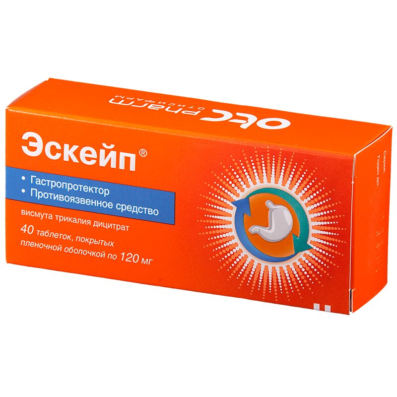 

Эскейп таб.п.п.о.120мг №40